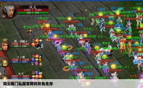 风云蜀门私服官网的灰色生存